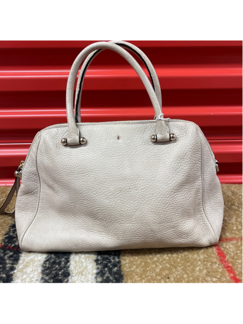 Women's Kate Spade Satchel One Size Beige Black